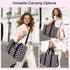 15.6 inch Laptop Tote Bag for Women Work Canvas Shoulder Bags Computer Messenger Purse Teacher Handbag Office Briefcase