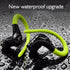 Docooler Wired in-Ear Waterproof Earphones, Stereo Super Bass Headphones with Mic for Sports (Green)