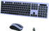 COVEVA Wireless Keyboard and Mouse Combo, 2.4GHz Wireless Keyboard Mouse with USB Receiver,