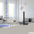 Dixingtek 6E 2.4GHz 5GHz 6GHz 2-Pack WiFi Tri-Band Bluetooth SMA Male Antenna, Compatible with WiFi Router Camera PCI-E
