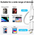 Denlane 3 SD Card Reader for iPhone iPad Mac, USB C and Lightning Dual Interface Memory Card Reader, Digital Camera
