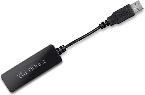 TRENDnet USB 2.0 to 10/100 Fast Ethernet LAN Wired Network Adapter for MacBook, TU2-ET100, ChromeBook, Windows 8.1 and