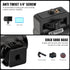 VILTROX Camera Monitor Mount with Cold Shoe, 360° Swivel and 180° Tilt Adjustable for 5" & 7" Field Monitors