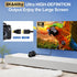 JHAOUS 8K@60Hz 4K@144Hz Mini HDMI to HDMI Adapter, Gold-Plated Converter, Female to Mini HDMI Male Adapter for DSLR