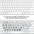 2Pcs Universal English Keyboard Stickers for PC Computer Mac Laptop Desktop Keyboard, English Keyboard Replacement