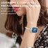 WINGLE Compatible with Apple Watch Bands 40mm for Women, Bling Diamond Slim Bracelet with Waterproof Bling Case
