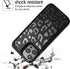 uCOLOR Flip Leather Wallet Case Card Holder for iPhone 12 Pro/12, Women and Girls with Card Holder Kickstand, Marble