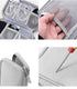 Electronic Organizer Bag, Waterproof Portable Travel Cable Storage Case for USB Drive, Charger, Headphones, Grey