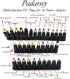 Padarsey Universal AC Power Adapter Charger 96W with 34 Adapters, 12V-24V Compatible for Notebook, Mobile Phone, and