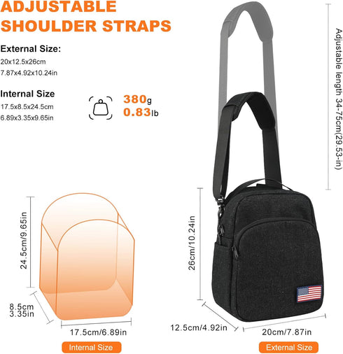 Besnfoto Camera Bag Crossbody Small Cute Camera Bag Purse Waterproof Travel Shoulder Case Sling Designer for Mirrorless