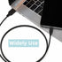 (6FT) Headset S4 4 USB PC/DC Power Charger Cable Cord Lead for BlueAnt Bluetooth S