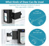 KIMILAR 2024 Upgrade Anti-Theft Video Doorbell Mount, Not Block Doorbell Motion Sensor, Adjustable No-Drill Mounting
