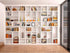 Mitivcati Bookcase Photography Backdrop School Library Study Bookshelf Scene Children Photography Backgrounds Customized