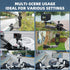 Pocket 3 Camera Bike Mount Clamp for Insta360 X4 X3 X2, DJI Osmo Pocket 3 2, GoPro Max Hero Mini Accessories