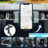 3 in 1 Car Phone Holder, Universal Dashboard Windshield Air Vent Mount, Suction Cup & Clip, Hands-Free for iPhone