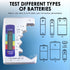 Battery Tester Universal Battery Checker with LCD Display Digital Multi Purpose Small Battery Checker for All Battery C AA AAA D N 9V 6F22 1.5V Button Cell Batteries