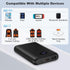 FERNIDA 10000mAh Pack 7.4V 5V/9V/12V Battery for DC Heated Vest, Pants, Shirt, Power Bank Type-C in&Out with Digital