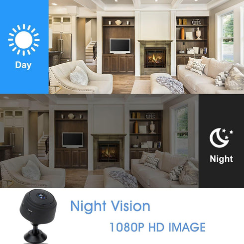 X W EI UNION Secret Camera Spy Camera WiFi Home Security Camera Mini Hidden Camera Video Recorder Night Vision Live