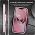 BENTOBEN Translucent Matte iPhone 13/14 Case, Slim Shockproof, Magsafe Compatible, Tender Pink, Protective Cover for