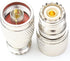 N Male to UHF Female Connectors, Pl259 to N Type Connector RF Coaxial Coax Adapter, SO239 Female Adapter Pl259 Female