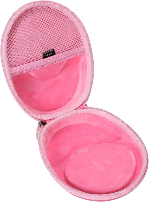 Aproca Pink Hard Storage Case, for Belkin SoundForm Mini - Wireless Bluetooth Headphones