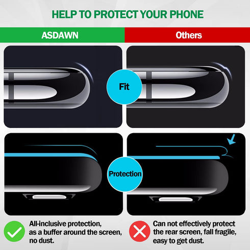Galaxy S9+ Back Glass Cover Replacement Housing Door with Pre-Installed Camera Lens, Adhesive & Repair Tools for