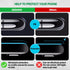 Galaxy S9+ Back Glass Cover Replacement Housing Door with Pre-Installed Camera Lens, Adhesive & Repair Tools for