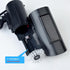 Solar Powered Fake Security Camera with Red LED Light Flashing, Easy to Install for Indoor/Outdoor Use