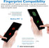 Mothca 2 Pack Anti-Spy Privacy Tempered PET Screen Protector for Samsung Galaxy S21 FE 5G, Fingerprint ID Compatible,