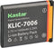 Kastar Battery for Kodak KLIC-7006, Easyshare M873 M883, Zoom M750 M580 M530 M550 M575 M577 Cameras