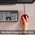 Wired Mouse, Ergonomic Computer Mouse, USB Wired for Right or Left Hand, Durable Clicks for PC, Laptop, Desktop,