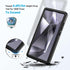 Lanhiem Magnetic Case for Samsung Galaxy S24 Ultra, IP68 Waterproof Dustproof, Built-in Screen Protector, Rugged Cover,
