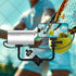 Dual Fence Mount for GoPro/Mevo Start/Camera - Fence Clamp for Smartphone with Power Holder