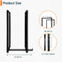 SFF PC Under Desk and Wall Mount, H 14.6" x W 4", Compatible with Dell OptiPlex 7040 7050 5050 9020