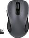 WisFox 2.4G Wireless Mouse for Laptop, Ergonomic Computer Mouse with USB Receiver and 3 Adjustable Levels, 6 Button