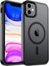 SUPFINE Magnetic iPhone 11 Case, Slim Translucent Matte Shockproof Cover with 10 FT Military Grade Drop Protection,