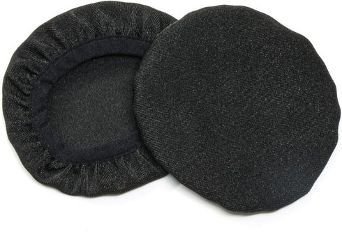 PChero 2 Pairs Washable Headphone Ear Pads Covers for Gym Training, Aviation, Gaming On-Ear Headphones, Fit 1.57" -