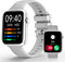 Smart Watches for Women Men, 1.85" HD Screen, Fitness Tracker, Heart Rate, Blood Oxygen Monitor, Compatible with iPhone
