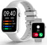 Smart Watches for Women Men, 1.85" HD Screen, Fitness Tracker, Heart Rate, Blood Oxygen Monitor, Compatible with iPhone