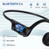 5.4 12H IPX6 Headset Bone Conduction Headphones Bluetooth Open Ear Headphones with Mic, Wireless Earphones, Sports