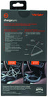 Ventev Chargesync Helix Cable 14" - Expandable USB A to USB C, Cloth Covered Braided Cable, Fast Charging
