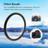 PULUZ 52mm Lens Filter Adapter Ring for GoPro HERO11 Black / Mini / HERO10 / HERO9 Camera Accessories