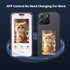 Ink Phone Case for iPhone 14 PRO MAX - Smart Picture Phone Case with APP Control, Black