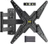 Full Motion TV Wall Mount Swivel Tilt for 26-60 Inch TVs and Monitors up to 70lbs, Single Stud Corner Outdoor Wall