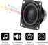 4pcs 2inch 4Ohm 10W Full Range Audio Speaker, Stereo Woofer Loudspeaker for Arduino (4pcs)