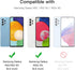 JETech Screen Protector for Samsung Galaxy A52 / A52 5G / A52s 5G with Camera Lens Protector, Tempered Glass Film, HD