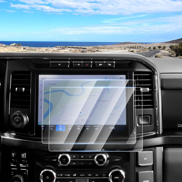 Canvcle 2PCS Screen Protector for 2023-2025 2026 Ford Super Duty F250 F350