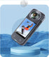 LICHIFIT Transparent Lens Cover Detachable Camera Lens Protector Case for Insta360 X3 Panoramic Camera