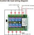 DAGIJIRD 8 Channel Wireless Remote Control Relay Switch Remote Relay ON Off Switch