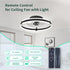 WDZP B7865 B7870-RGB B7611-RGB New Fan Replacement Remote Control Applicable for Mpayel Ceiling Fan Light